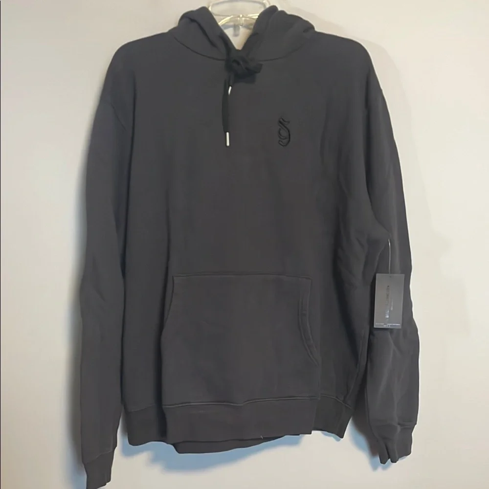 Spiritual Gangster SG Monogram Classic Black Hoodie NEW - Picture 1 of 8